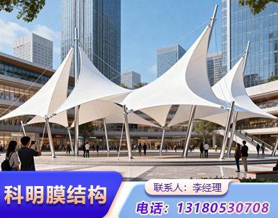 三门峡景观膜结构